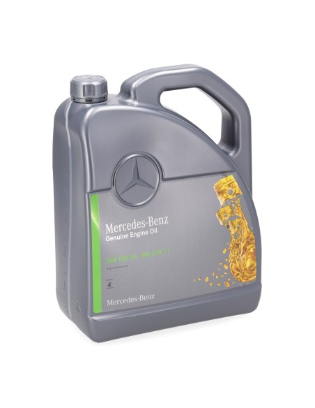 Aceite de motor original Mercedes-Benz 0W-20 MB 229.71 – 5 litros – Original OEM – A000989340913