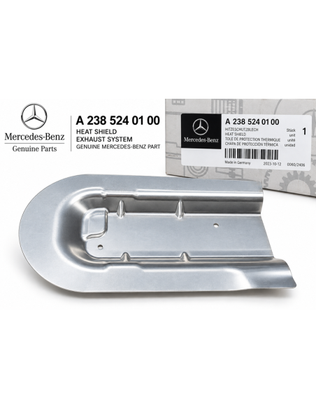 Novo protetor térmico genuíno Mercedes-Benz A2385240100