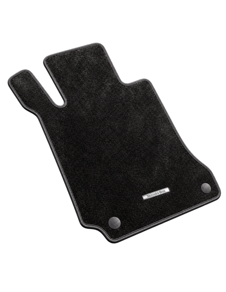 Tapis de sol en velours Mercedes-Benz CLASSIC 2 pièces pour SLK R171 noir – B66290100
