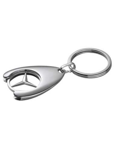 Llavero con chip para carrito de compras Mercedes-Benz original