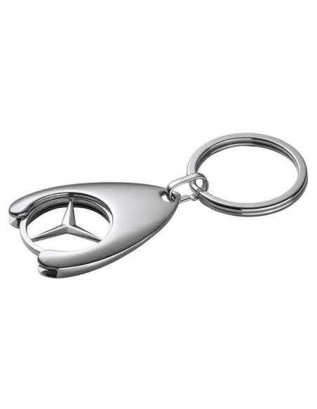 Llavero con chip para carrito de compras Mercedes-Benz original Llavero con chip para carrito de compras Mercedes-Benz original