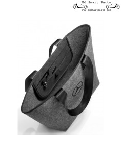 Mercedes-Benz Shopper Einkaufstasche Handtasche grau schwarz 2