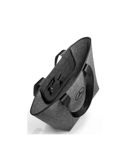 Mercedes-Benz Shopper boodschappentas handtas grijs zwart Mercedes-Benz Shopper boodschappentas handtas grijs zwart