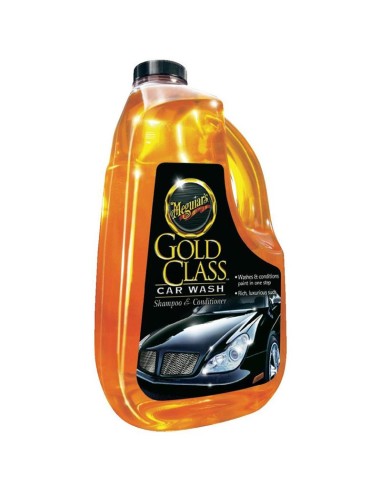 Champú y acondicionador para lavado de autos Meguiars Gold Class de 1,89 litros