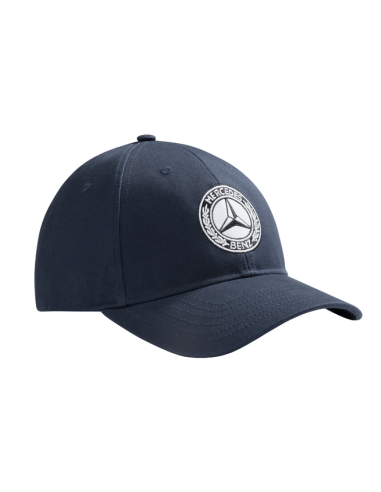 Gorra Mercedes Classic Logo Vintage algodón azul marino Mercedes-Benz