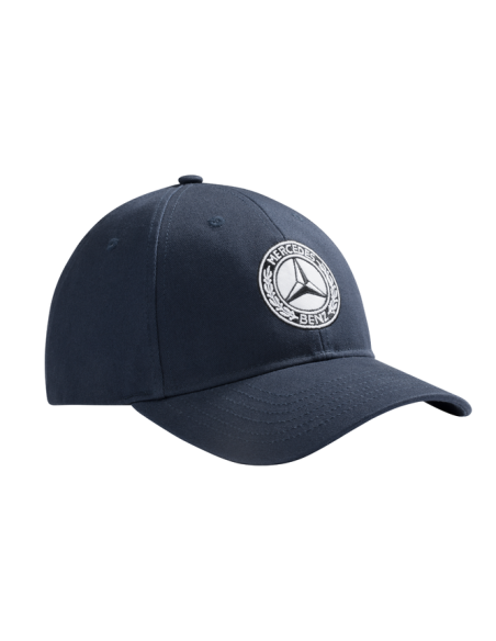 Mercedes pet Classic Logo Vintage katoen marineblauw Mercedes-Benz Mercedes pet Classic Logo Vintage katoen marineblauw Mercedes-Benz