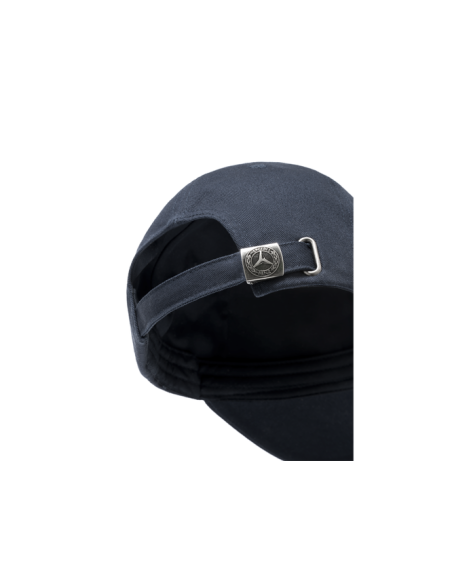 Cappellino Mercedes Classic Logo Vintage cotone blu navy Mercedes-Benz