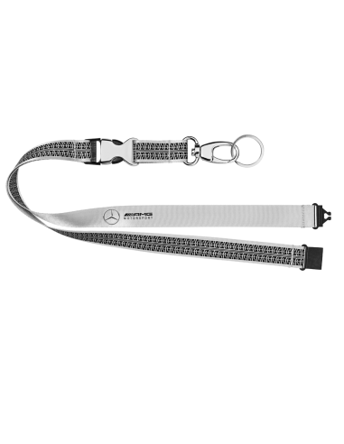 Originale Mercedes-Benz Silver AMG Motorsport Lanyard