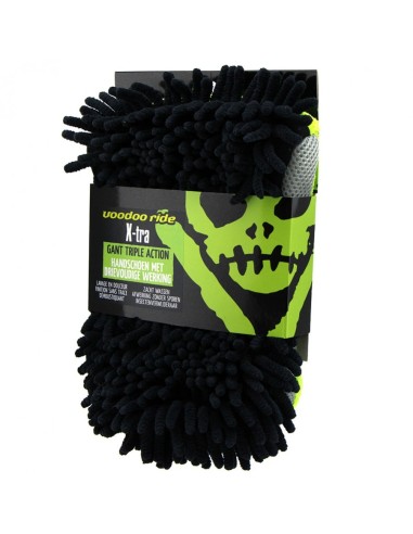 Voodoo Ride Extra Wash Mitt - Handschoen met 3 functies