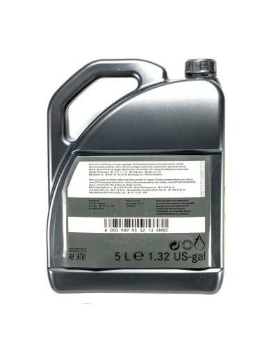Aceite de motor Mercedes 5W-30 MB 229.52 - Diésel totalmente sintético A000989950213AMEW 1x5L